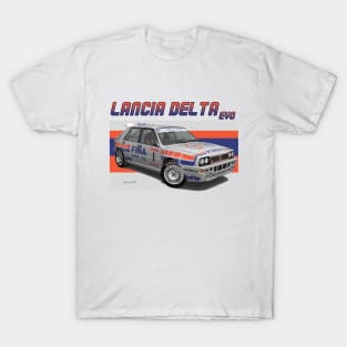 Lancia Delta EVO GrpA T-Shirt